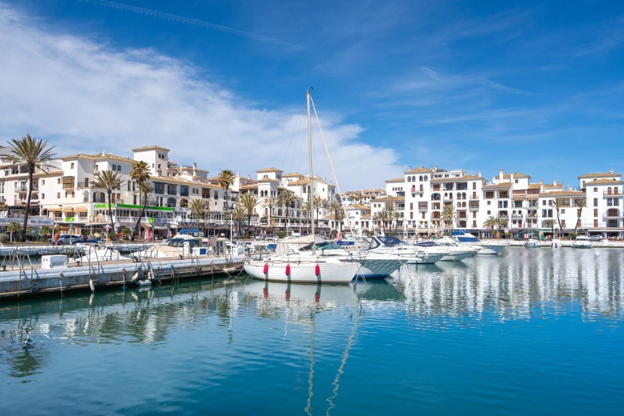 Апартаменты 15 First Line Penthouse With Wonderful Seaview Near Duquesa Golf Manilva Andalucia Экстерьер фото